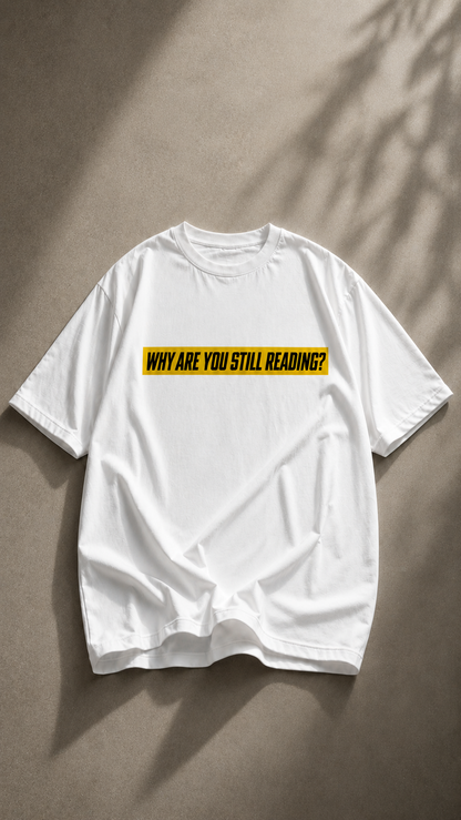 LUXZRA Read On Edition Unisex Oversized Classic T-Shirt