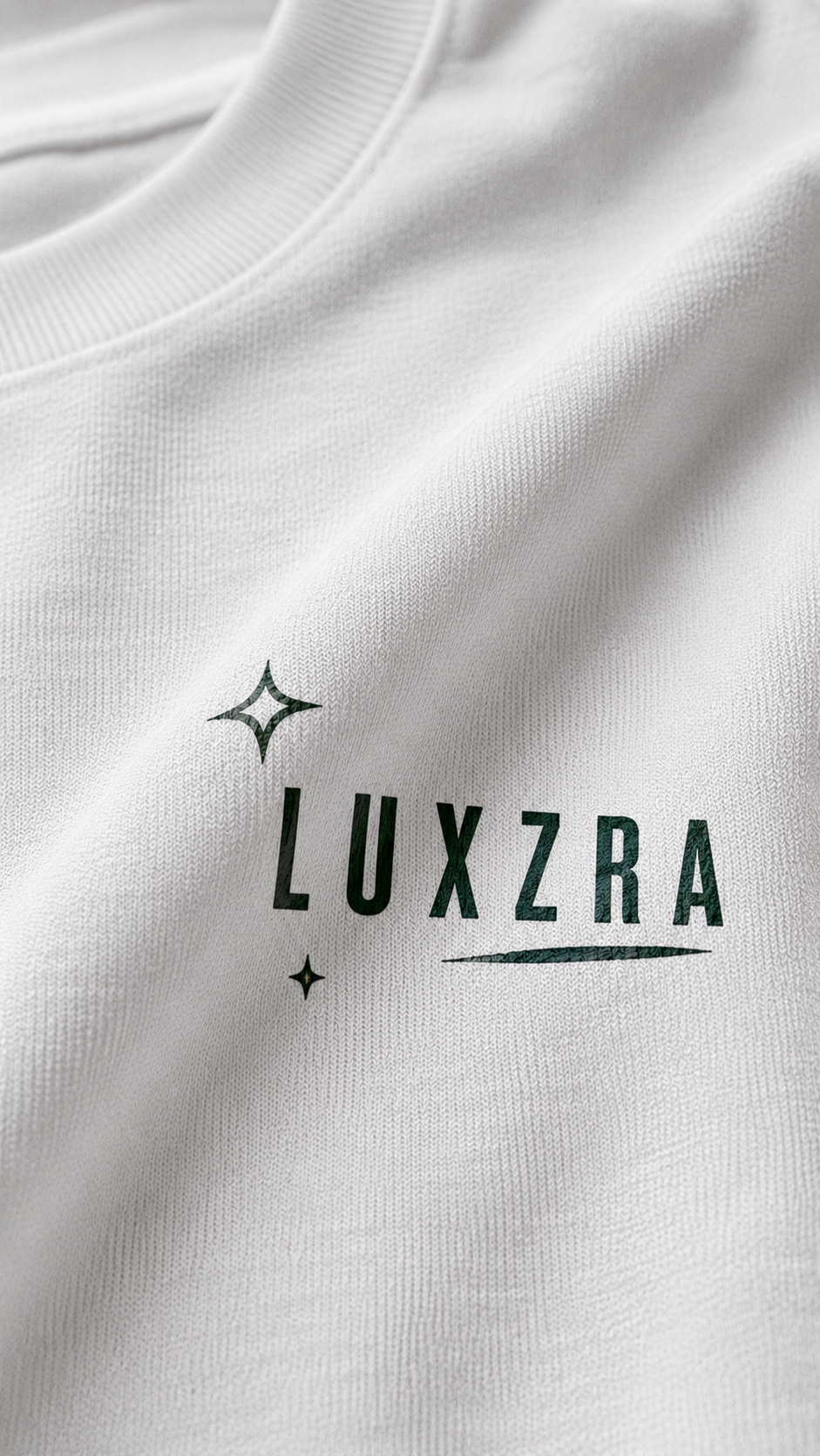 LUXZRA FRONT PASSION DROP™ Unisex Oversized Classic T-Shirt