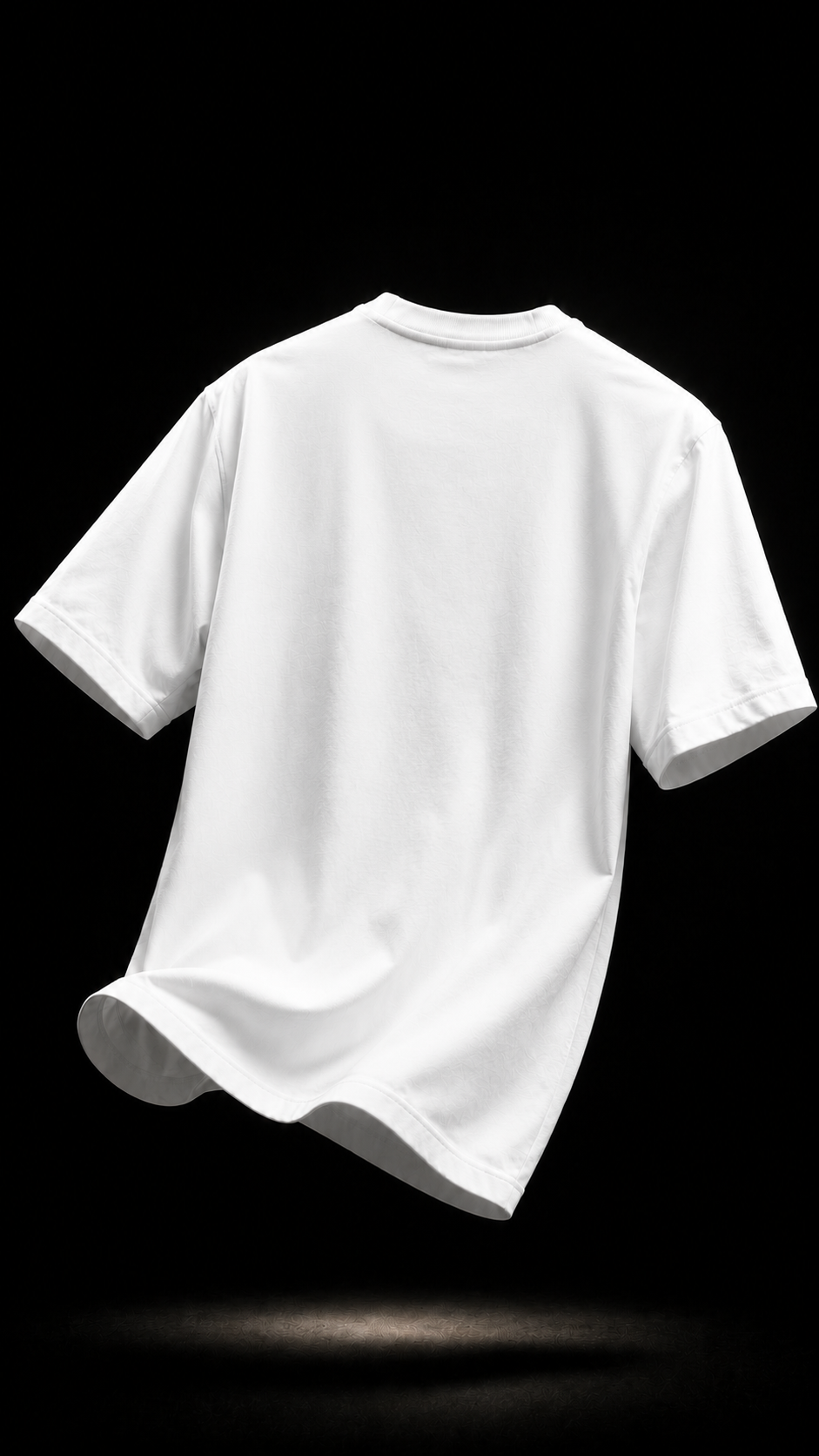 LUXZRA Front Crimson Zen™ Unisex Oversized Classic T-Shirt