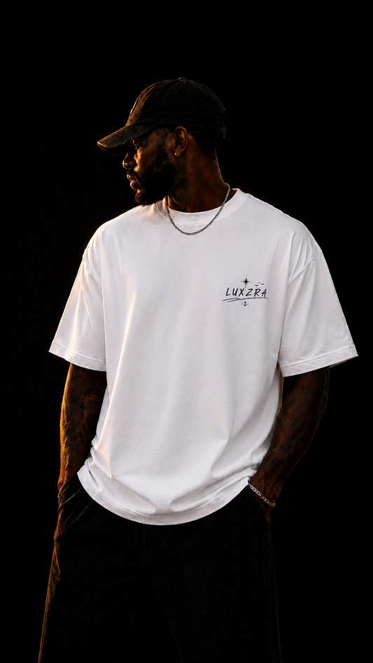 LUXZRA Silent Coast™ Unisex Oversized Classic T-Shirt