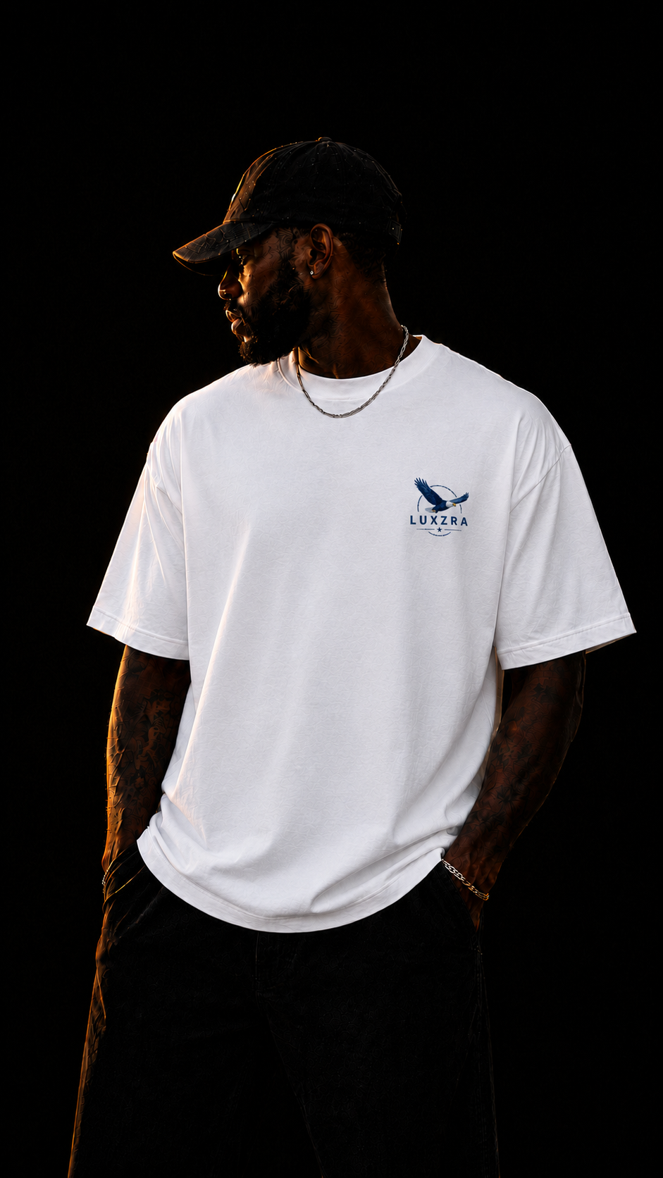 LUXZRA Skyborne™ Unisex Oversized Classic T-Shirt