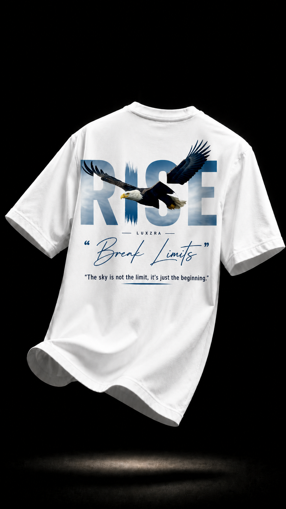 LUXZRA Skyborne™ Unisex Oversized Classic T-Shirt