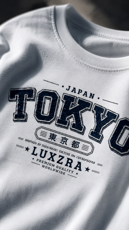 LUXZRA Tokyo Heritage Unisex Oversized Classic T-Shirt