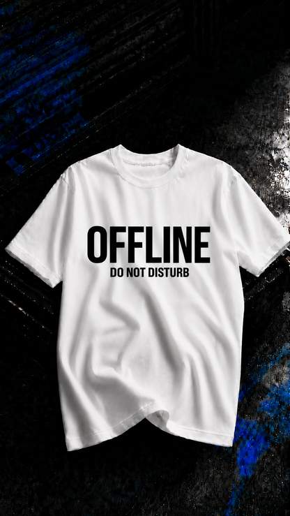 LUXZRA Offline Protocol™ Unisex Oversized Classic T-Shirt