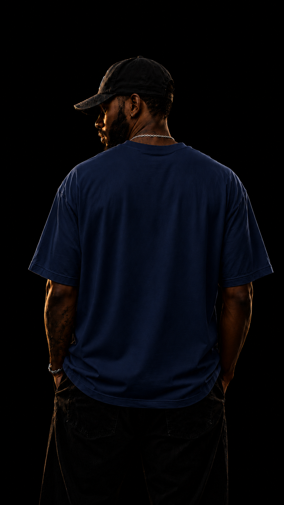 LUXZRA Skyline Varsity™ Unisex Oversized Classic T-Shirt