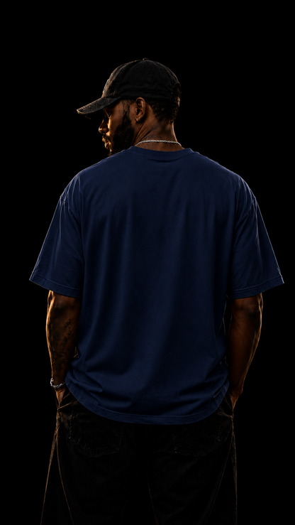 LUXZRA Skyline Varsity™ Unisex Oversized Classic T-Shirt