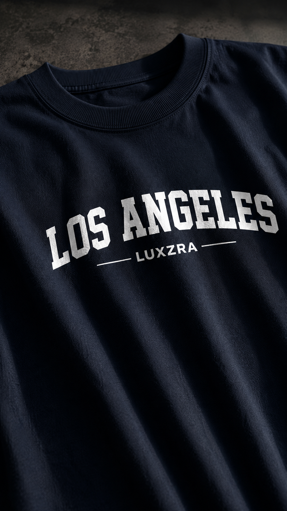 LUXZRA Skyline Varsity™ Unisex Oversized Classic T-Shirt