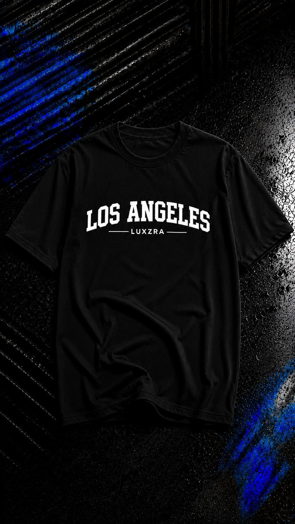 LUXZRA Skyline Varsity™ Unisex Oversized Classic T-Shirt