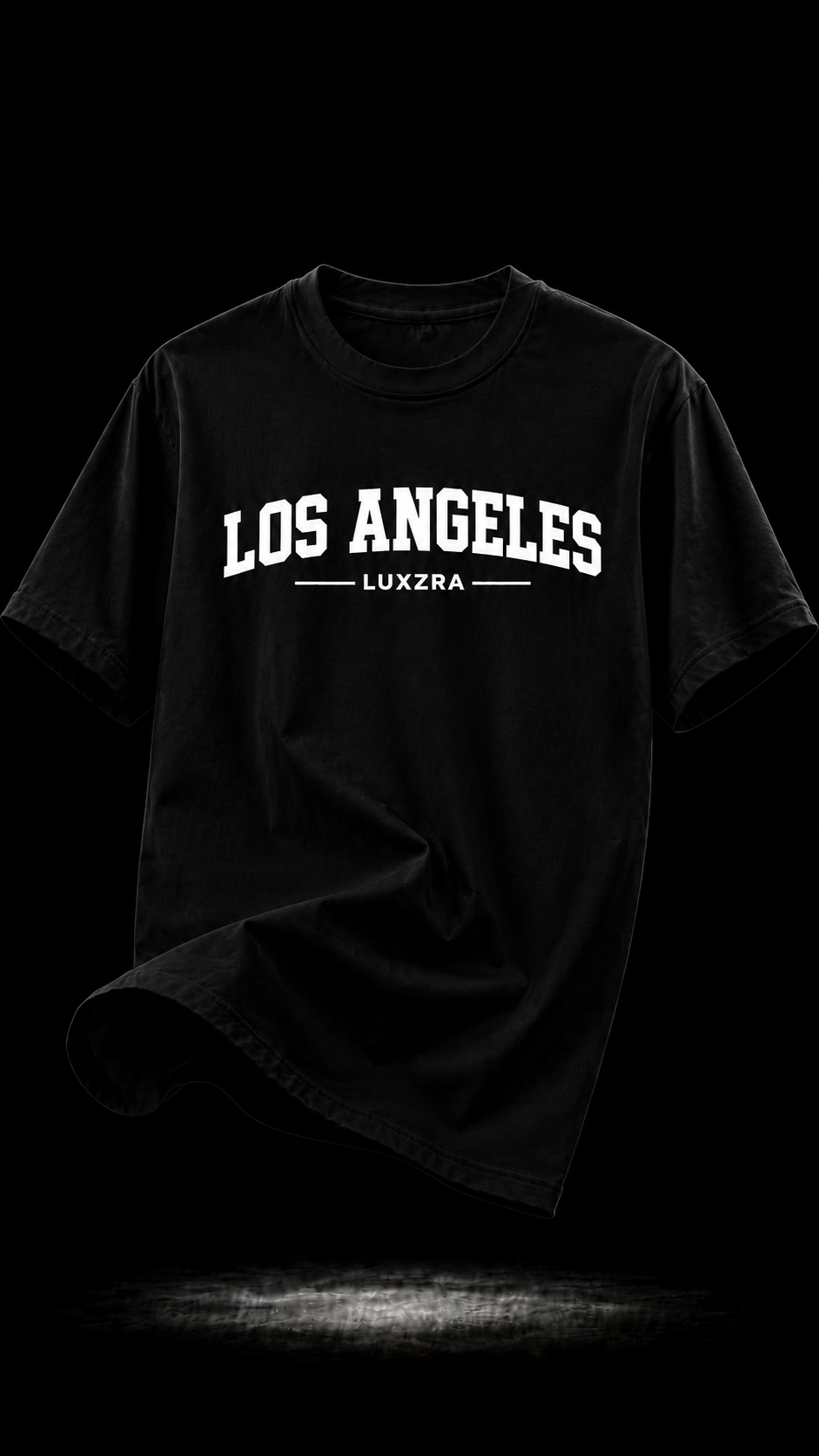 LUXZRA Skyline Varsity™ Unisex Oversized Classic T-Shirt