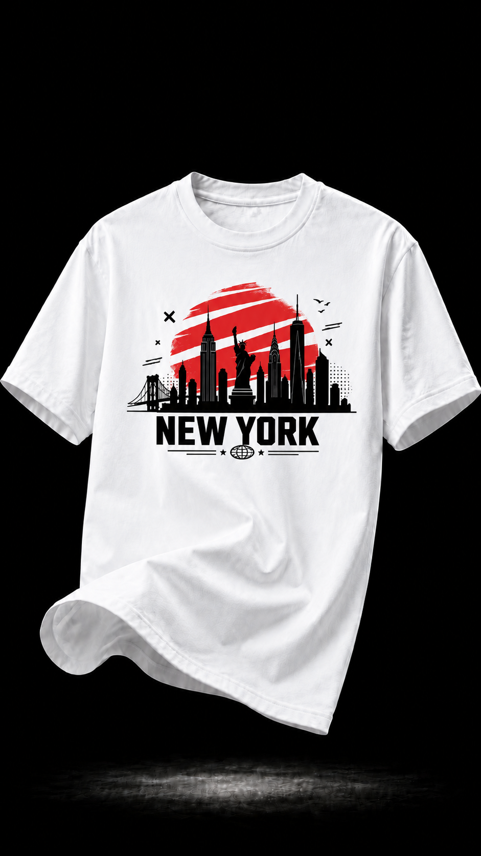 LUXZRA Urban Skyline™ Unisex Oversized Classic T-Shirt