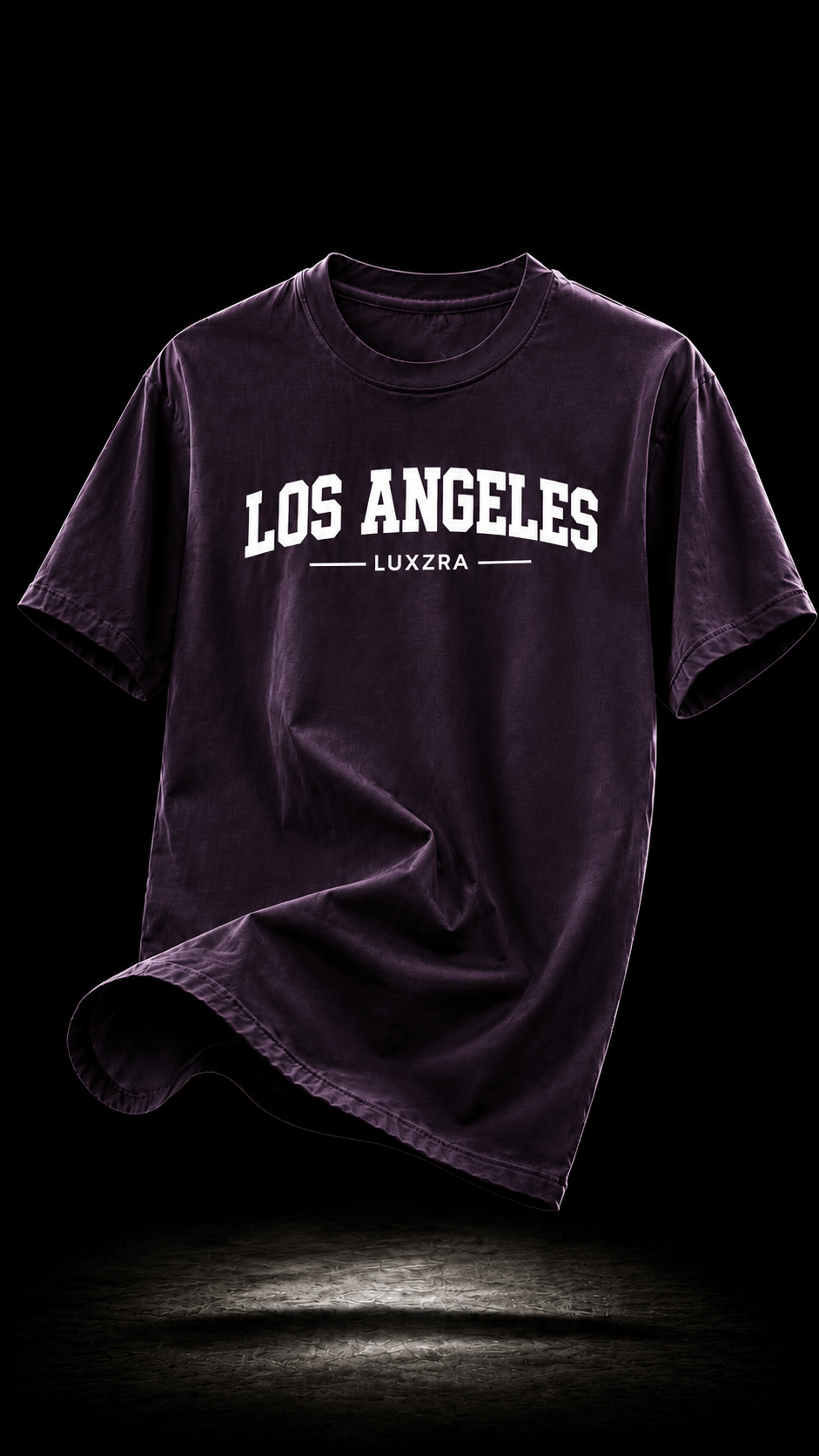 LUXZRA Skyline Varsity™ Unisex Oversized Classic T-Shirt