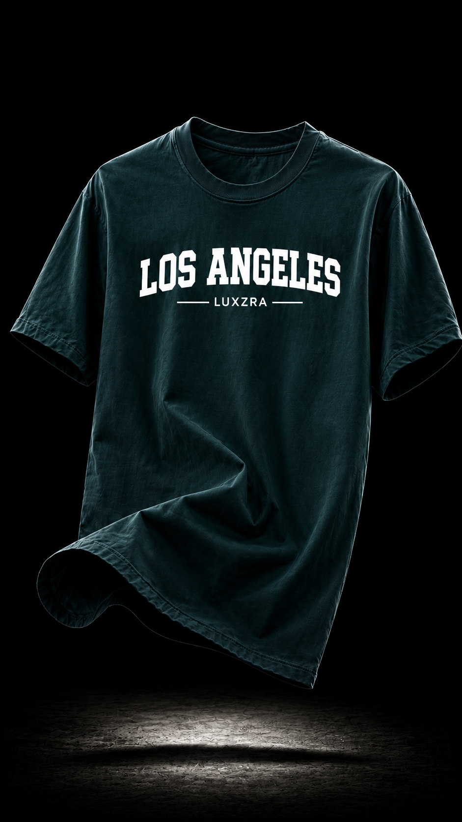 LUXZRA Skyline Varsity™ Unisex Oversized Classic T-Shirt