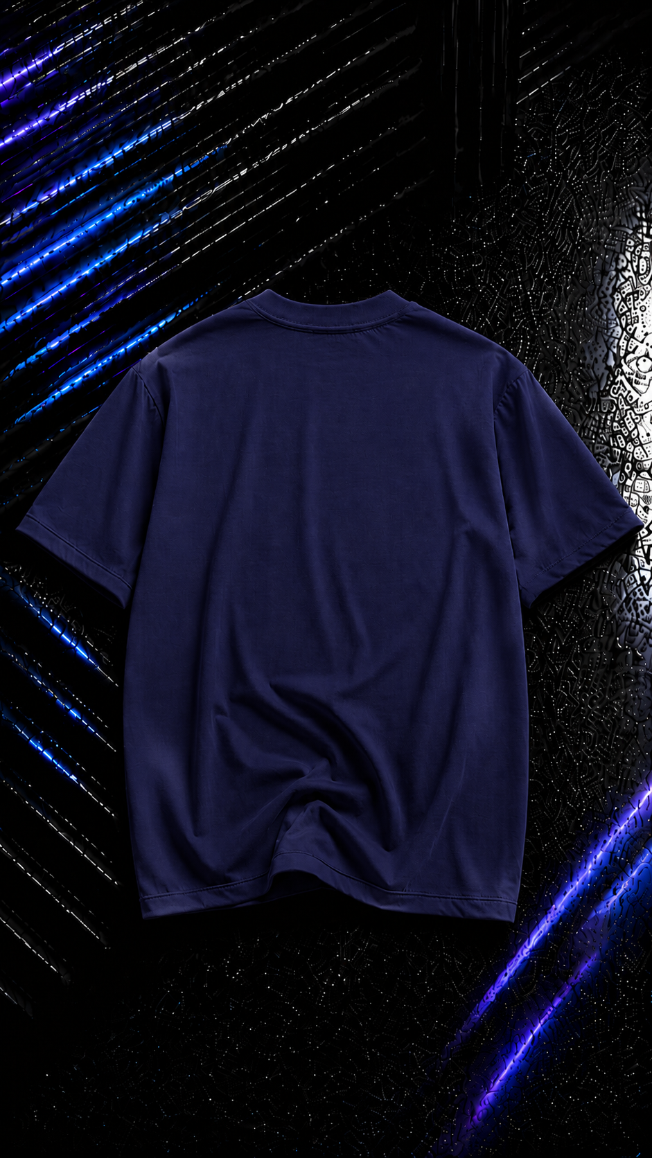 LUXZRA Skyline Varsity™ Unisex Oversized Classic T-Shirt