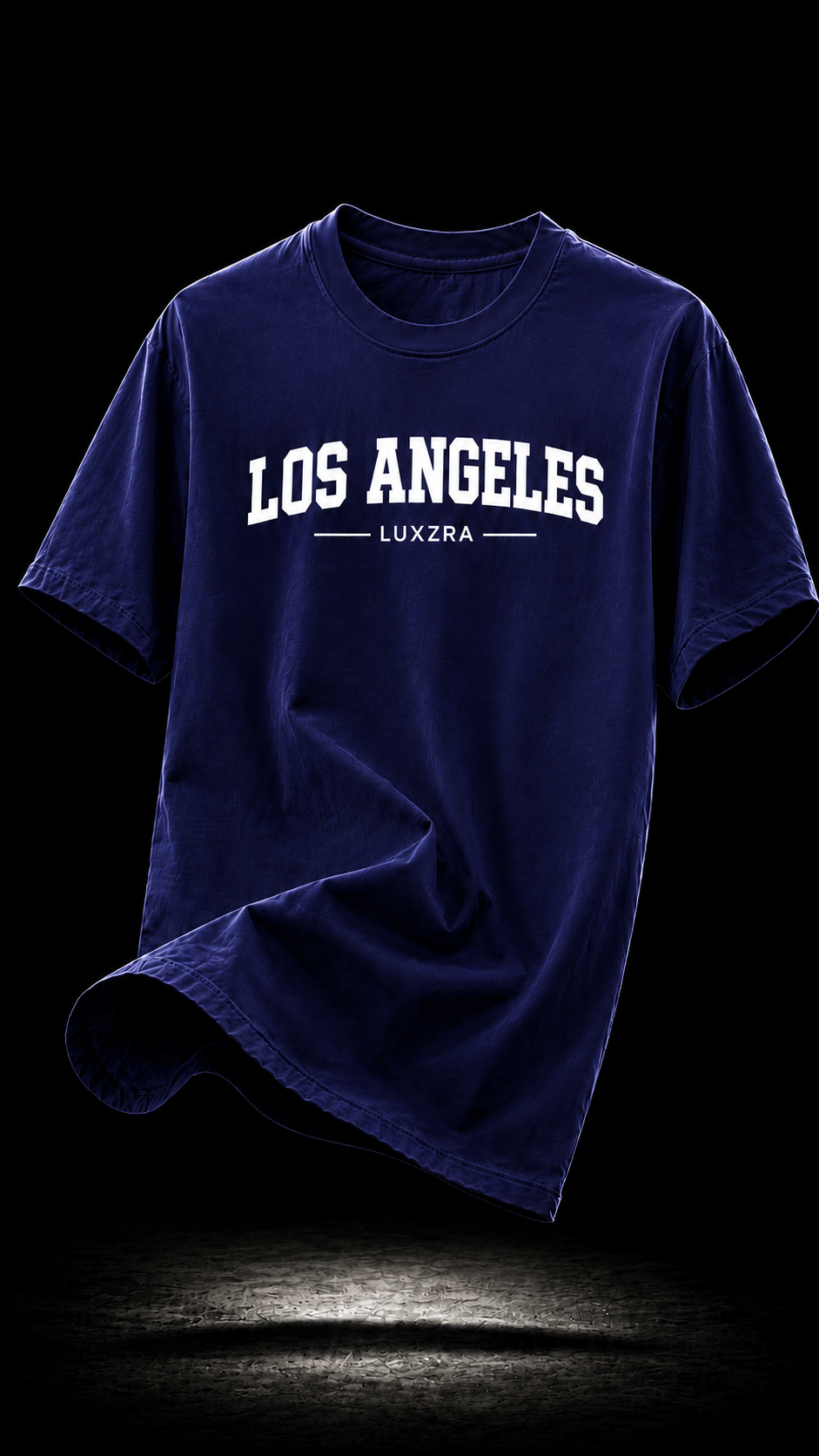LUXZRA Skyline Varsity™ Unisex Oversized Classic T-Shirt