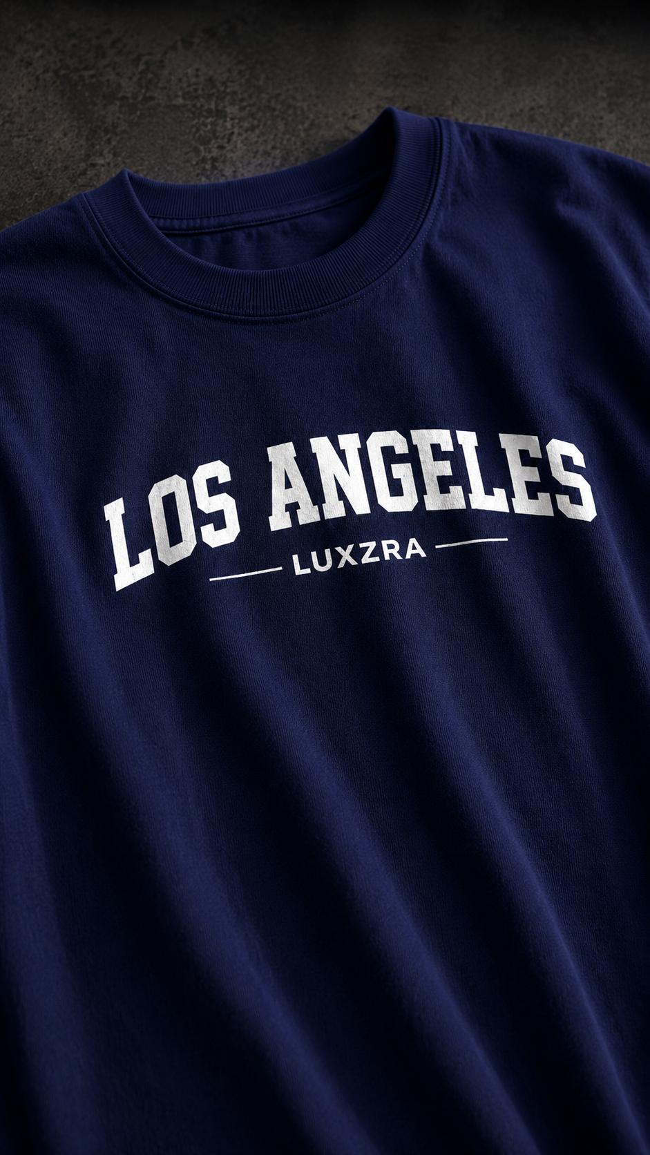 LUXZRA Skyline Varsity™ Unisex Oversized Classic T-Shirt