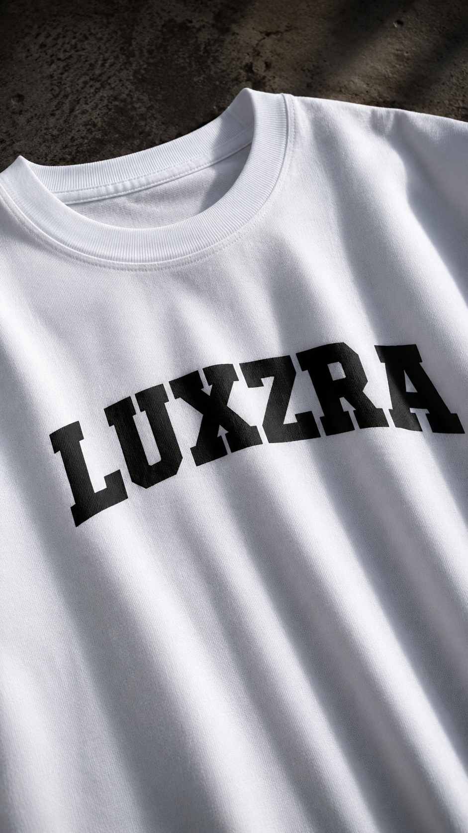 LUXZRA Shadow Arc™ Unisex Oversized Classic T-Shirt