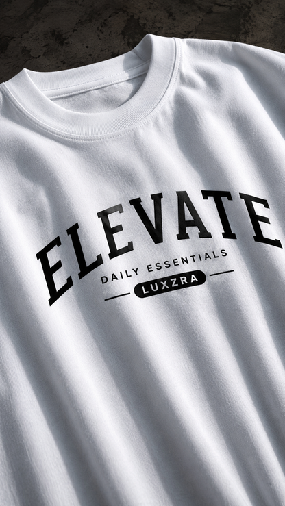 LUXZRA DAILY ESSENTIALS™ Unisex Oversized Classic T-Shirt