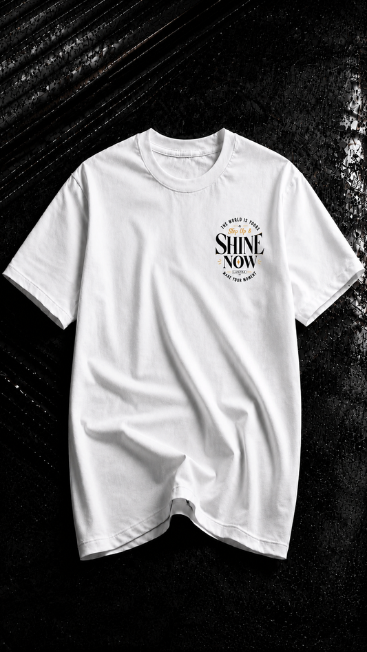 LUXZRA Motion Glow™ Unisex Oversized Classic T-Shirt
