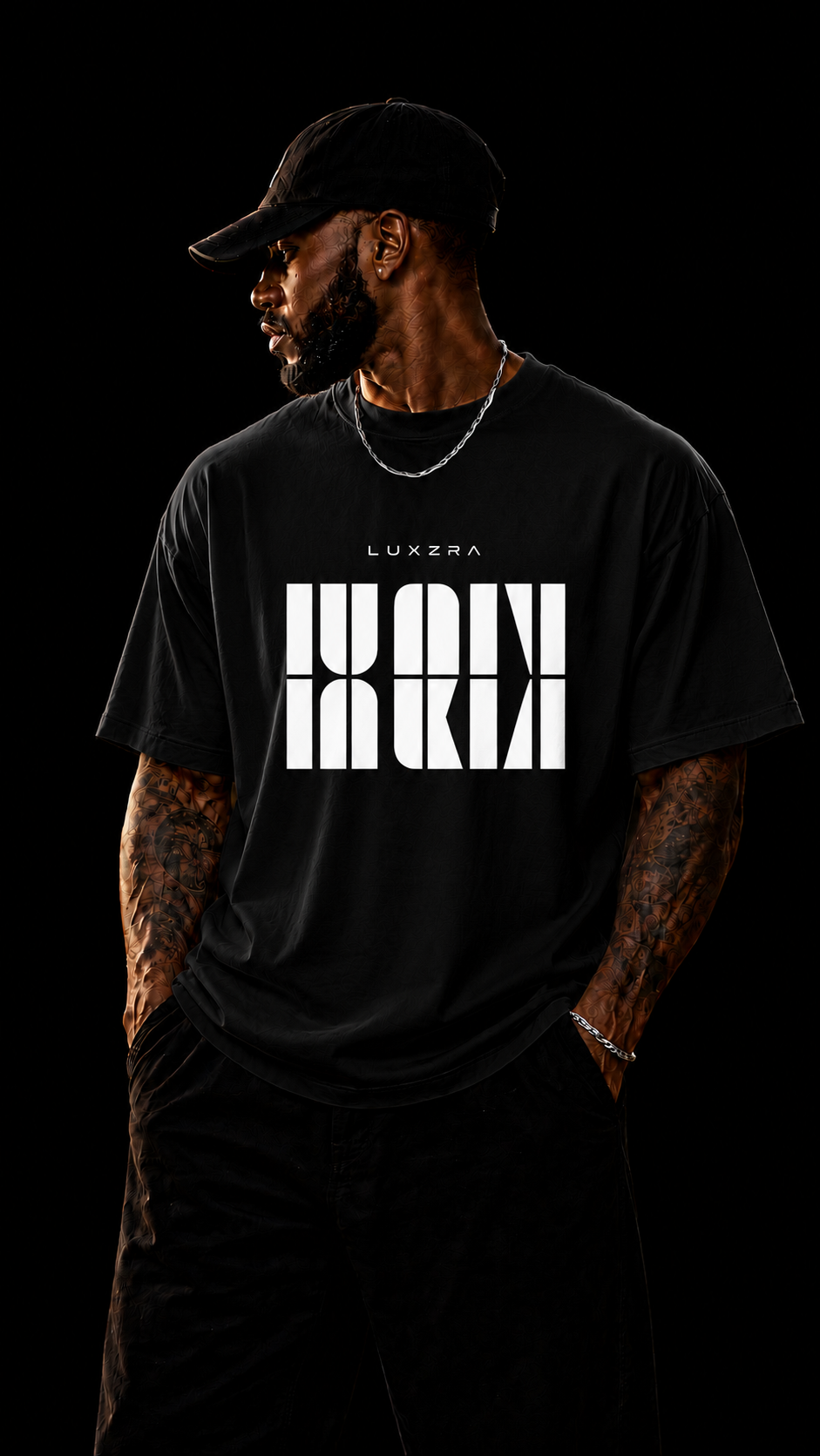 LUXZRA Darkwave™ Unisex Oversized Classic T-Shirt