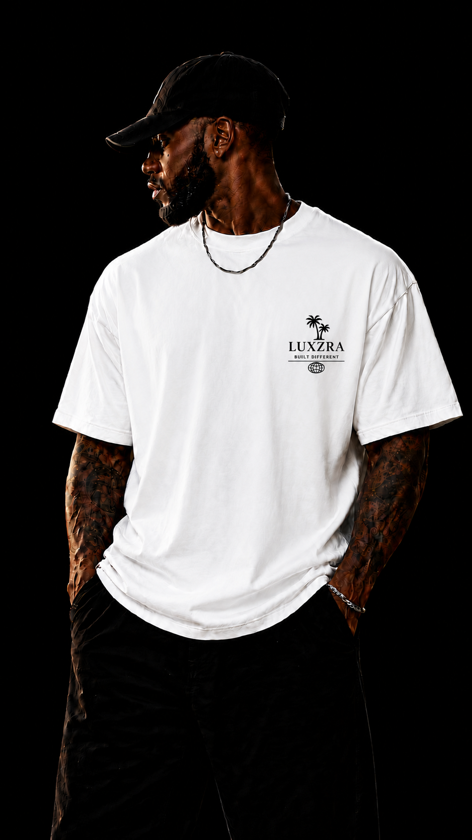 LUXRA Coastal Void™ Unisex Oversized Classic T-Shirt
