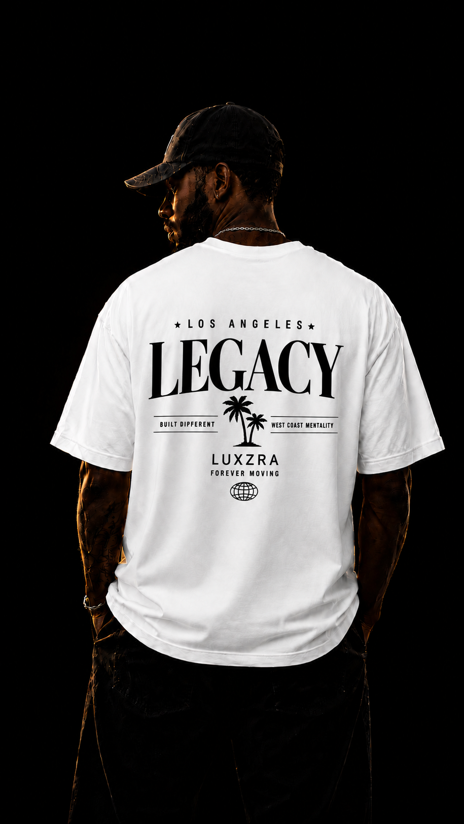LUXRA Coastal Void™ Unisex Oversized Classic T-Shirt