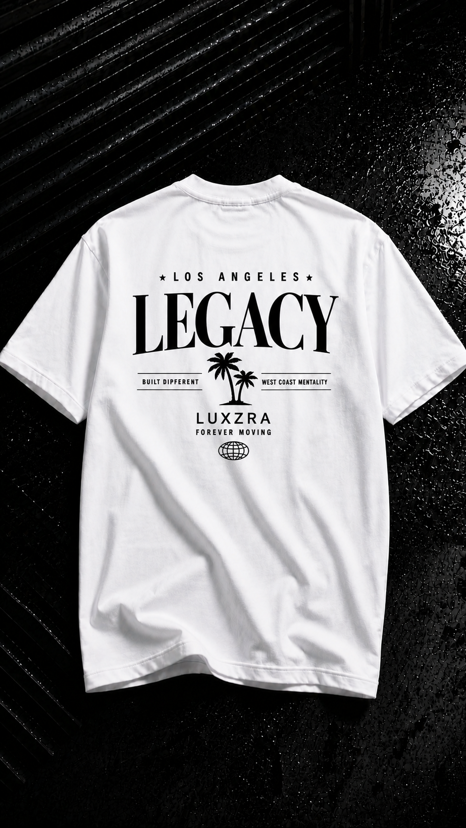 LUXRA Coastal Void™ Unisex Oversized Classic T-Shirt