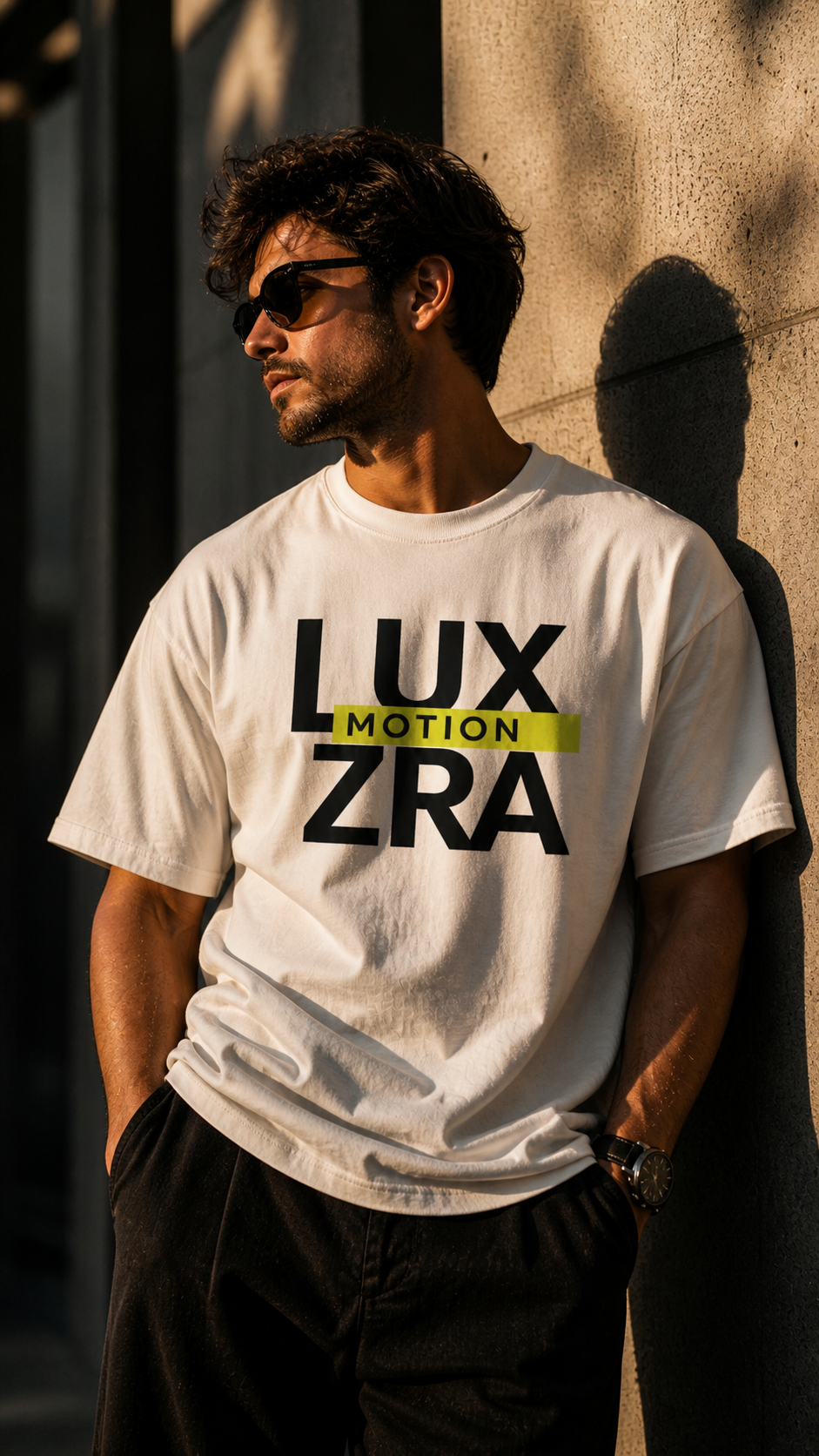 LUXZRA MOTION™ Unisex Oversized Classic T-Shirt