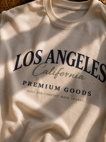LUXZRA Los Angeles Premium Heritage™ Unisex Oversized Classic T-Shirt