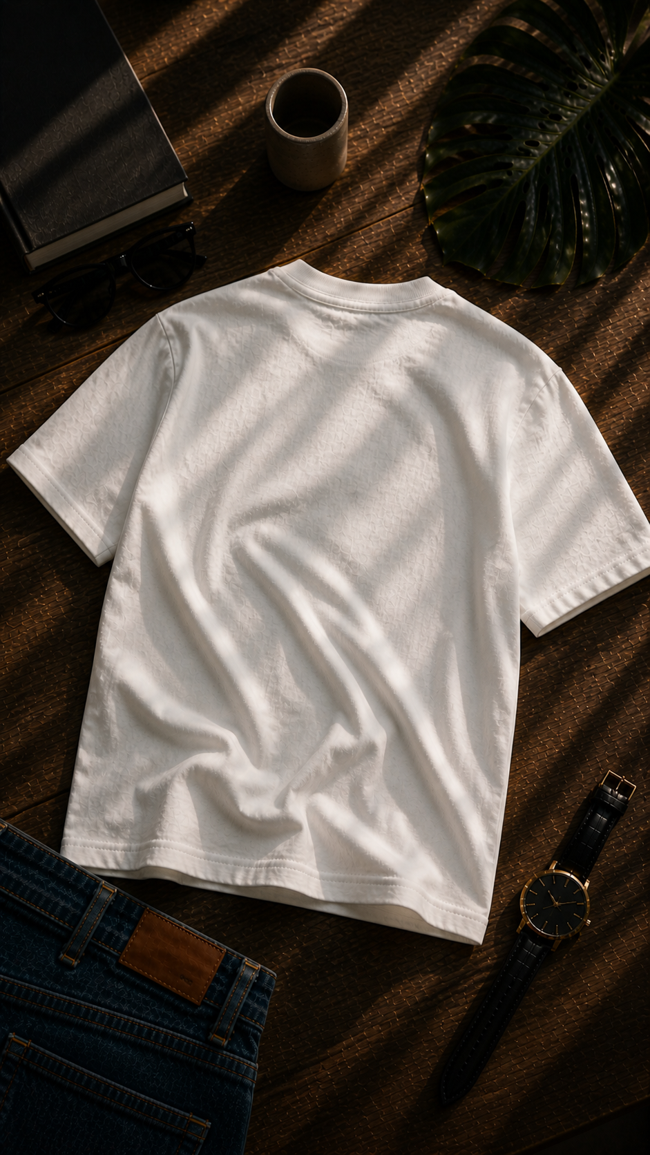 LUXZRA UUXEN GOLD SIGNATURE™ T-SHIRT