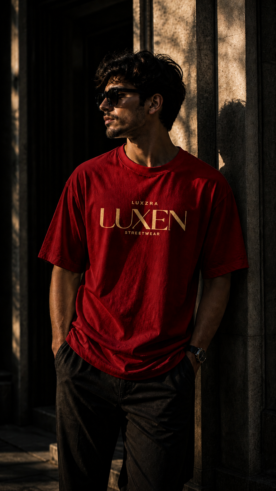 LUXZRA UUXEN GOLD SIGNATURE™ T-SHIRT