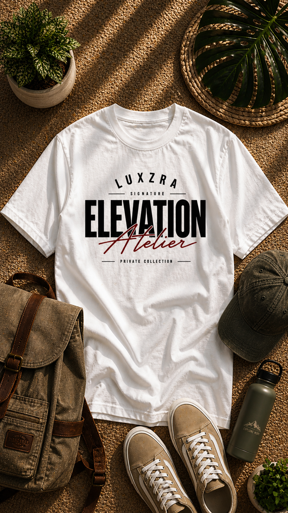 LUXZRA Elevate Atelier™ Unisex Oversized Classic T-Shirt