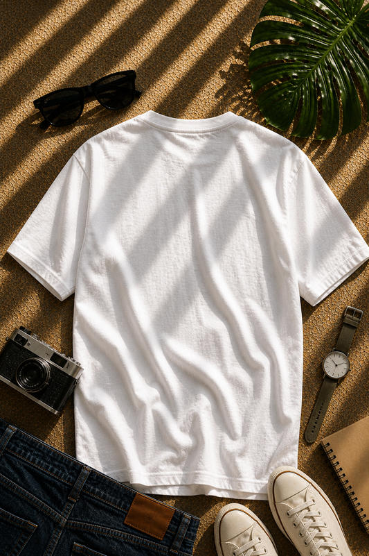 LUXZRA Dune Glow™ Unisex Oversized Classic T-Shirt