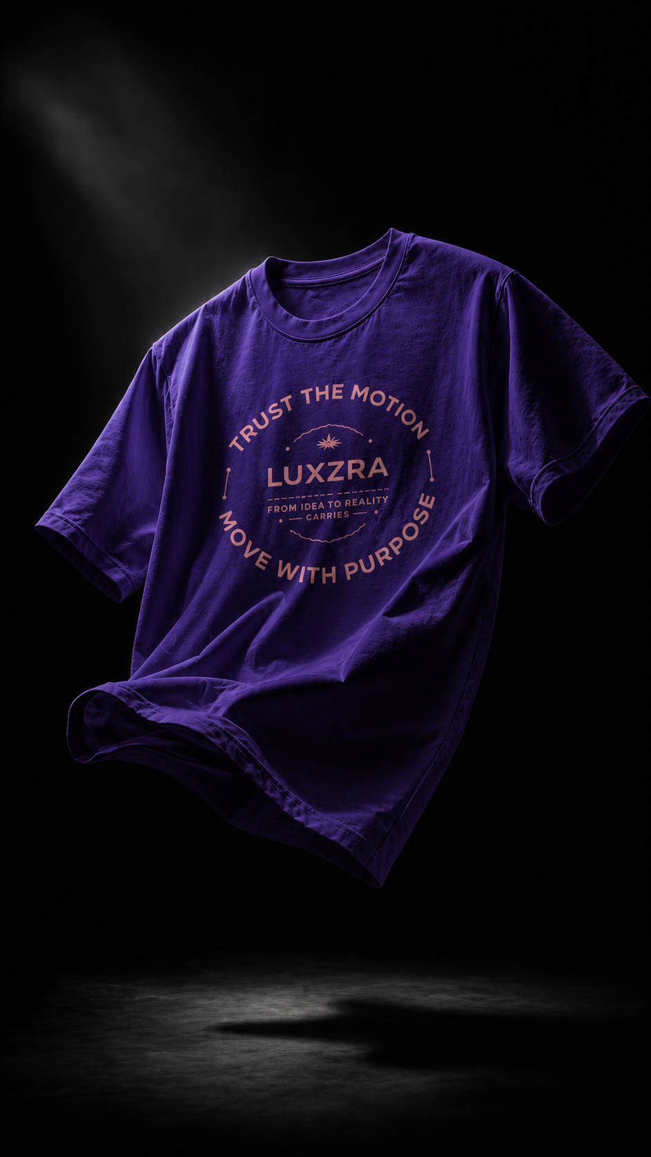 LUXZRA Motion Core™ Unisex Oversized Classic T-Shirt