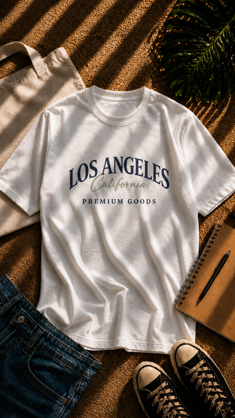 LUXZRA Los Angeles Premium Heritage™ Unisex Oversized Classic T-Shirt