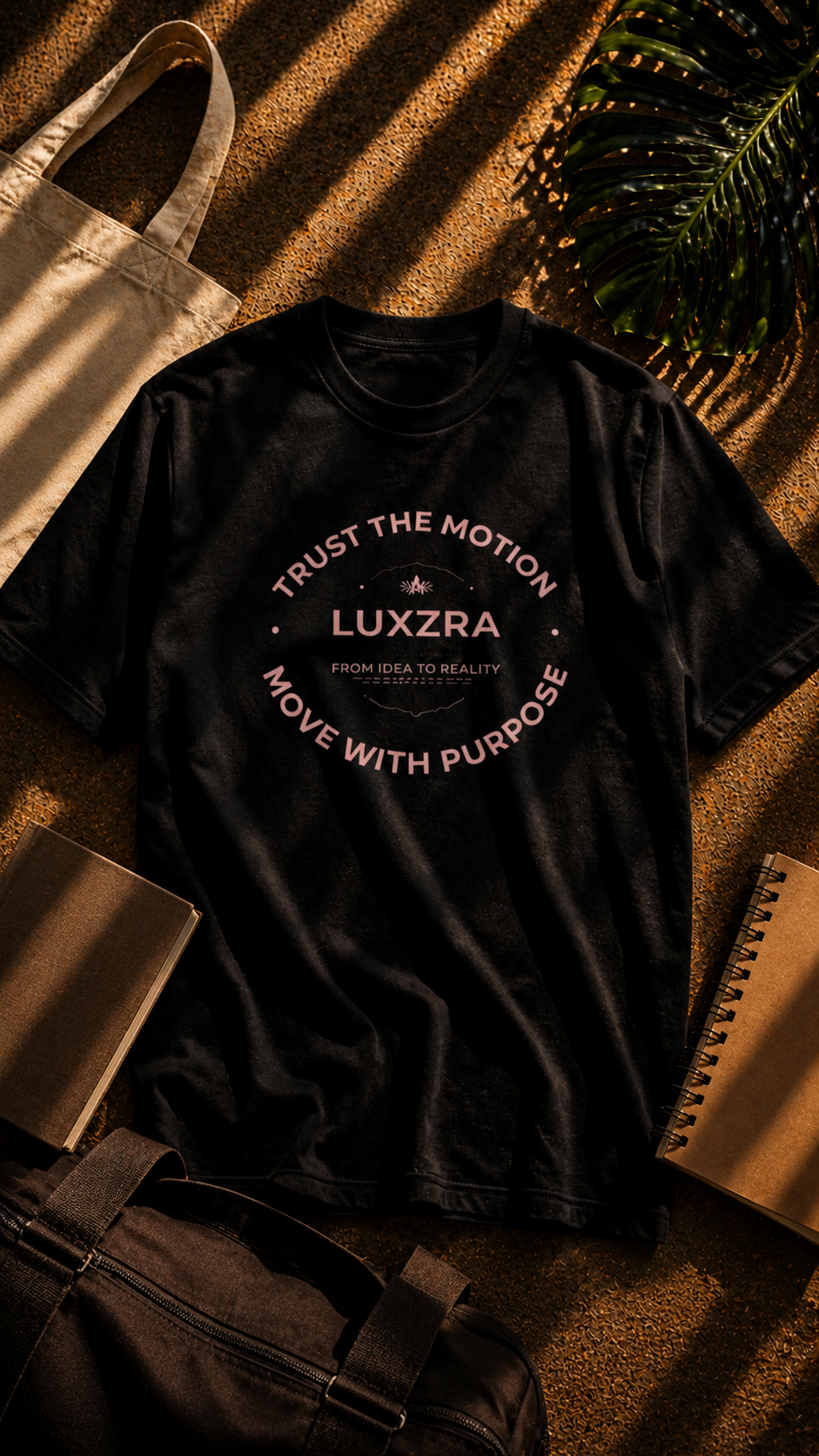LUXZRA Motion Core™ Unisex Oversized Classic T-Shirt