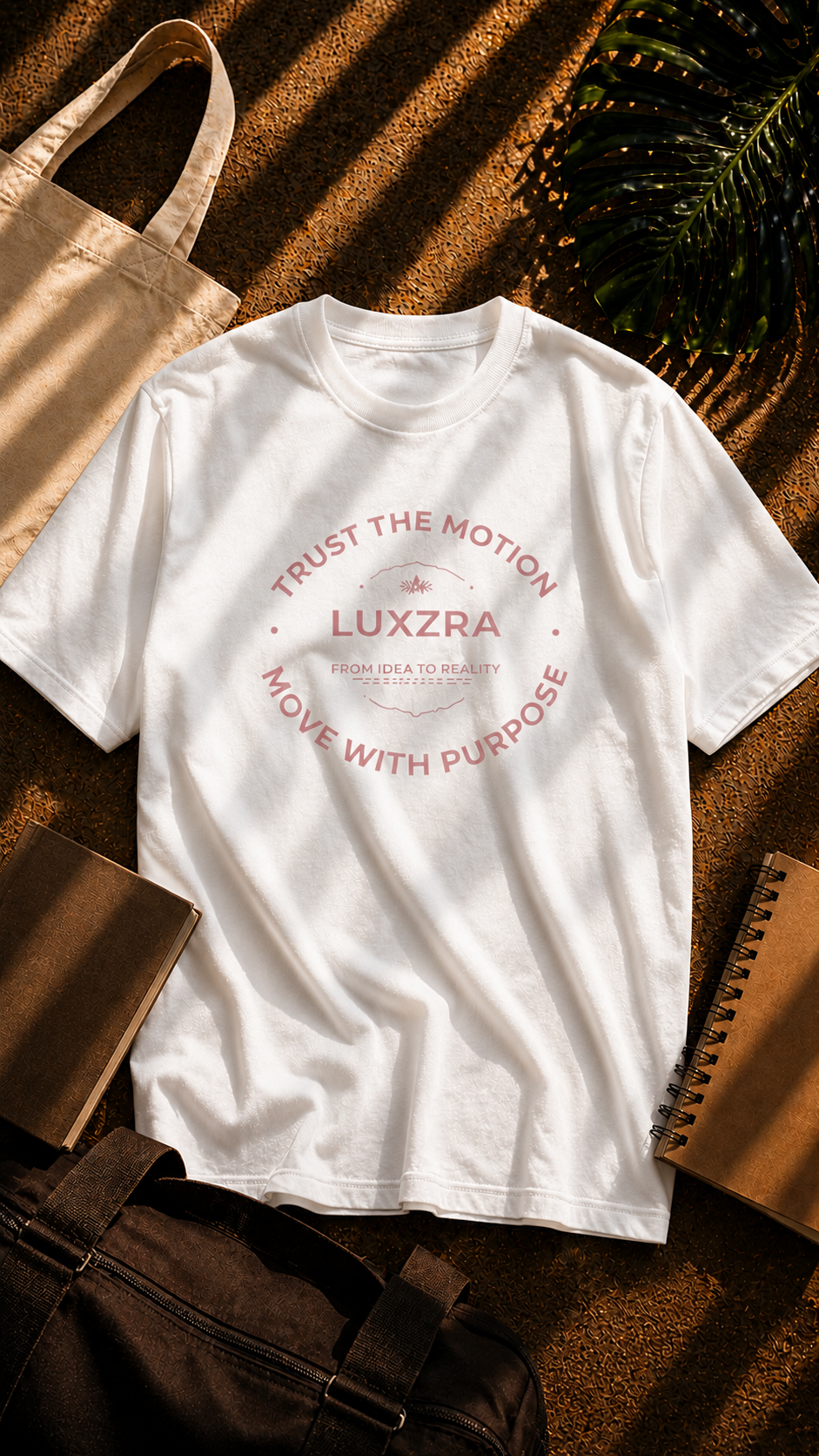 LUXZRA Motion Core™ Unisex Oversized Classic T-Shirt