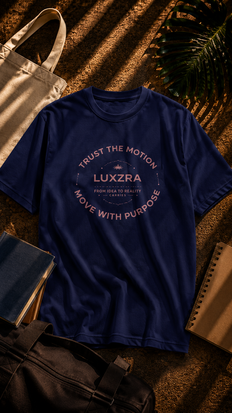 LUXZRA Motion Core™ Unisex Oversized Classic T-Shirt
