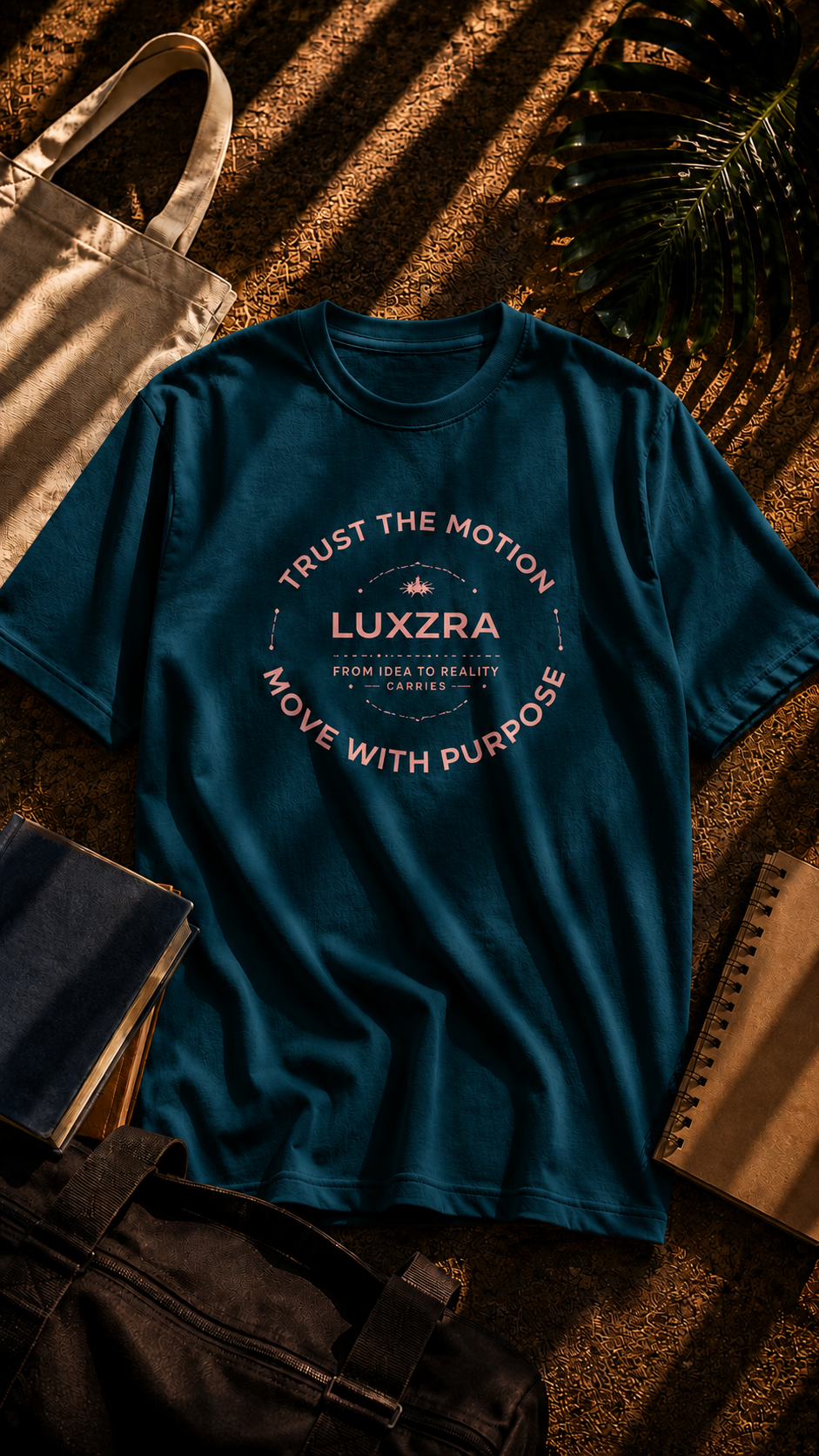 LUXZRA Motion Core™ Unisex Oversized Classic T-Shirt