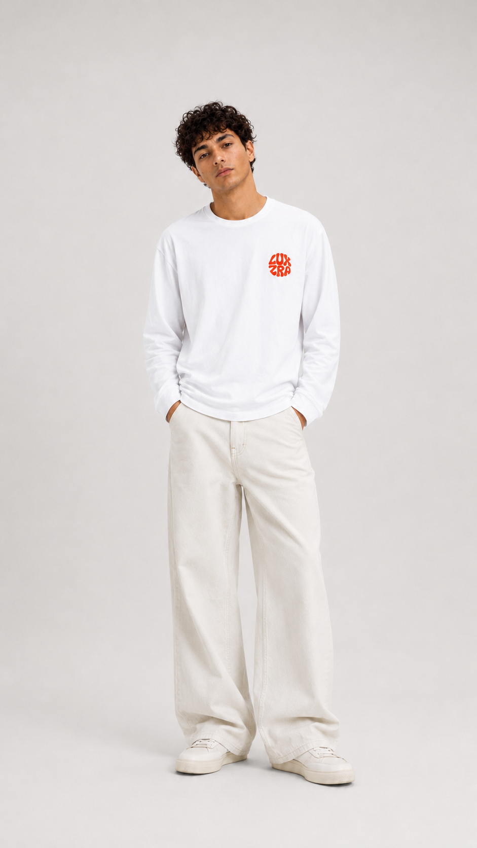 Relief Longsleeve Puff Men's Full Sleeve T-Shirt