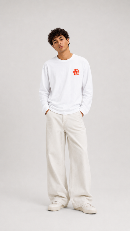 Relief Longsleeve Puff Men's Full Sleeve T-Shirt
