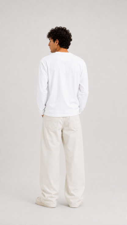 Relief Longsleeve Puff Men's Full Sleeve T-Shirt