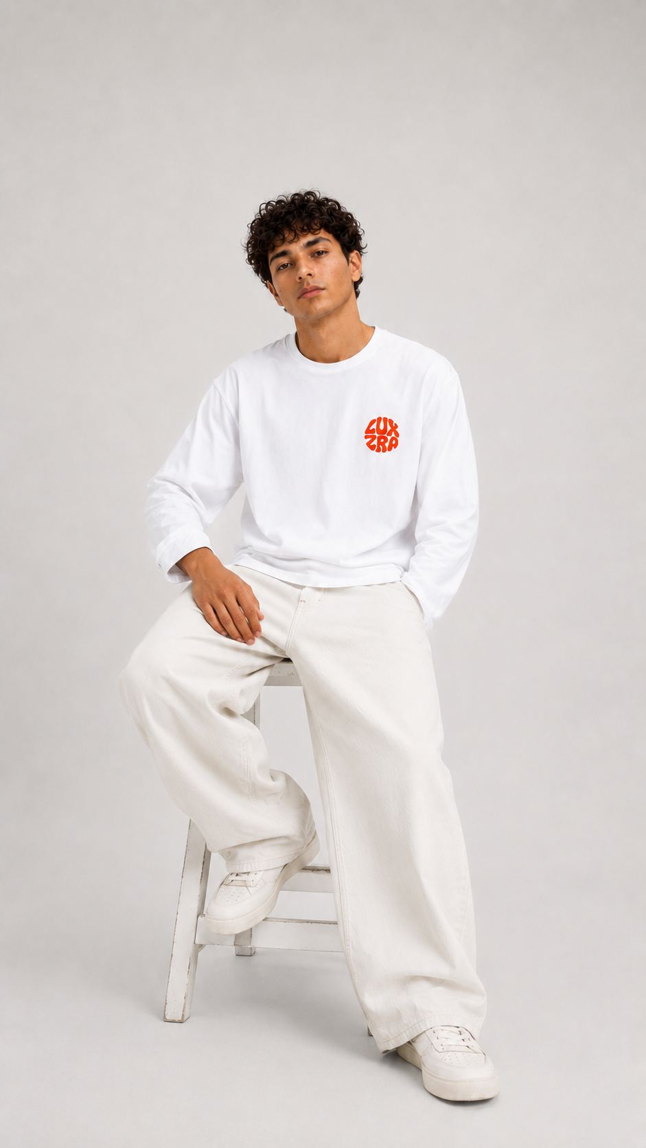 Relief Longsleeve Puff Men's Full Sleeve T-Shirt