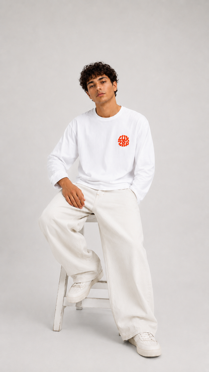 Relief Longsleeve Puff Men's Full Sleeve T-Shirt