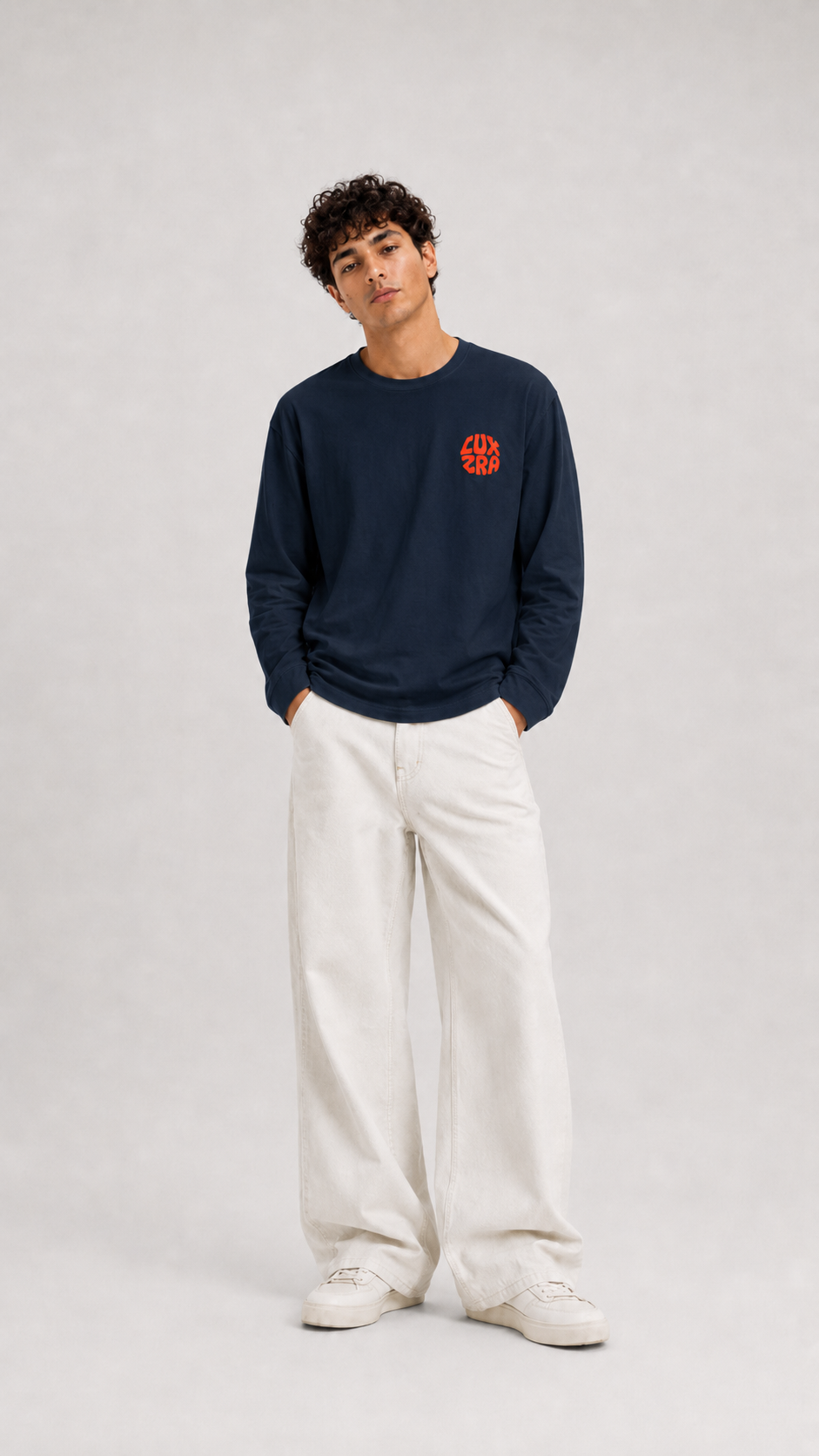 Relief Longsleeve Puff Men's Full Sleeve T-Shirt