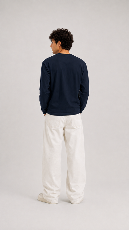 Relief Longsleeve Puff Men's Full Sleeve T-Shirt
