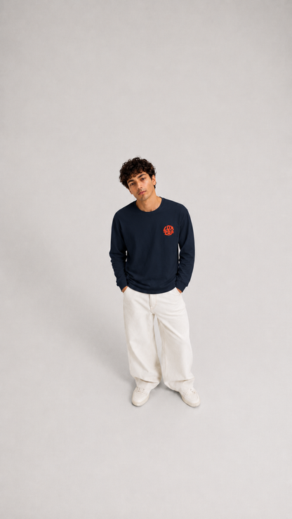 Relief Longsleeve Puff Men's Full Sleeve T-Shirt