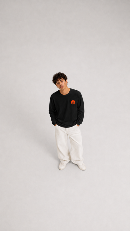 Relief Longsleeve Puff Men's Full Sleeve T-Shirt