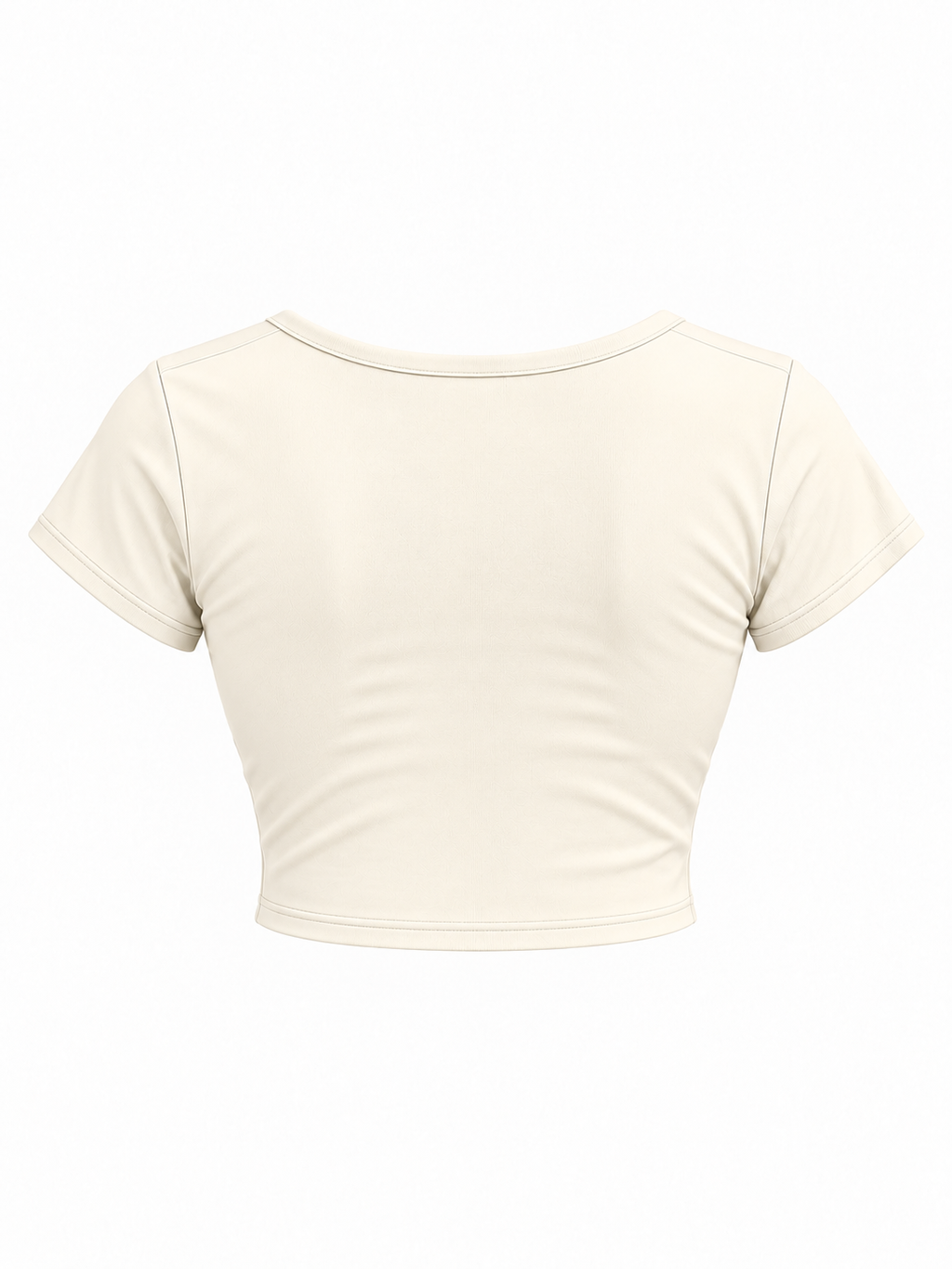 Women's Slim Cap Sleeve Crop T-Shirt
