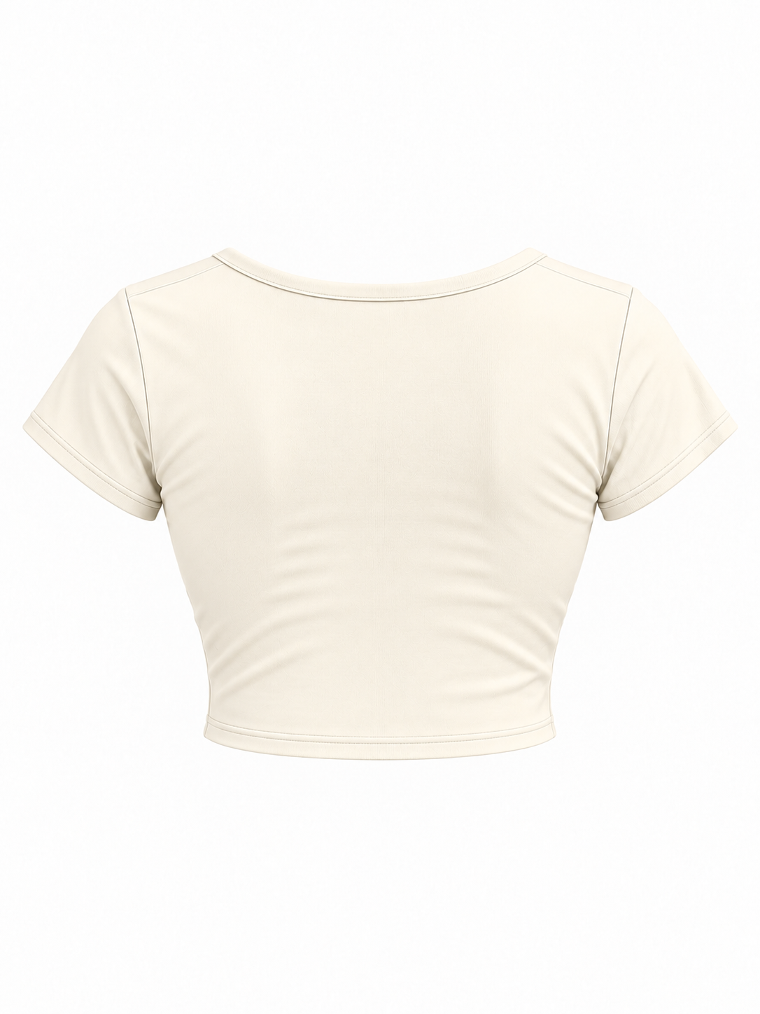 Women's Slim Cap Sleeve Crop T-Shirt