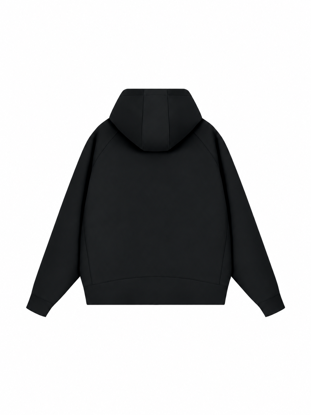 Unisex Raglan Full Zip Hoodie